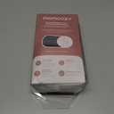 Momcozy Compression Socks for Women Wide Calf, 15-20mmHg Knee High Support Socks for Pregnancy, Nurses, Flying, Travel (3X-Large, Black/Dark Gray)