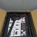 Collapsible Wagon Cart Foldable with 350lbs Weight Capacity, Lightweight Utility Shopping Cart with Wheels, Folding Grocery Wagon Carts Portable for Beach Garden Sports and Camping, Black (100L)