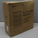 Magnetic Spice Rack with 24 Jars, 216 Labels, 1 Steel Funnel for Refrigerator Microwave Oven - Full Set of Spice Organizer