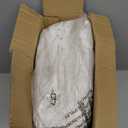 JOLLYVOGUE Queen Comforter Set, White Seersucker 3 Pieces Comforters Queen Size, Lightweight & Fluffy Bedding Sets for All Season with 1 Ruffle Comforter and 2 Ruffle Pillowshams