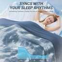 Cooling Comforter Twin Size, Double Sided Cooling Blankets for Hot Sleepers, Soft Breathable Lightweight Summer Cooling Comforter for Night Sweats Absorbs Body HEA