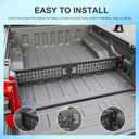 SZYANG Truck Bed Divider Compatible with 2020-2026 Jeep Gladiator Cargo Manager Molle Panel Truck Bed Organizer Replacement for 2020-2026 Jeep Gladiator Accessories
