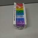 Monthly Pill Organizer, CAidRE 30 Day Pill Organizer 2 Times a Day, One Month Pill Box Organizer AM PM, Weekly Pill Holder for Fish Oil, Vitamins, Supplements (Multi-colored)