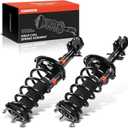 A-Premium Rear Complete Strut & Coil Spring Assembly Compatible with Toyota Venza 2009-2012, AWD, 2-PC Set