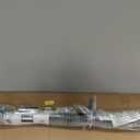 Retractable Baby Gate for Stairs  33 Height, Expands up to 55 Width  Safety Gate for Infants, Toddlers, Dogs & Pets  Easy Install, Secure Closure, Gray Mesh Design for Indoor & Outdoor Use