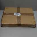 FORAOFUR Small End Table, Side Table Accent Table Living Room Bedroom Balcony Office, Modern Bedside Table Home Decor, Small Table for Small Spaces, Small Coffee Table, Easy Assembly, Marble White