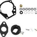 ALL-CARB Carb Carburetor Repair Kits with Float Replacement for Johnson Evinrude 2/3/4hp 398532 Sierra 18-7043