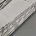 HUAPRINT Large White Paper Gift Bags with Handles, 12 Pack, 12x12x12inch, Square Wedding, Party, Birthday, Goodie, Craft, Candy, Cookie, Take Out Bags