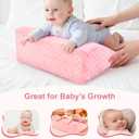 Nursing Reflux Prop for Infant,Baby Colic & Gas Relief,Memory Foam Nursery Support with Reusable Bag & Colorbox [Upgrade],Baby Tummy Time Prop for Neck and Shoulder Strength Growth, Baby Product Gift