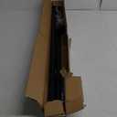 Tension Curtain Rod, 51-86 Inch,Spring Shower Tension Curtain Rod, Closet Rod, for Windows or Shower, Easy to Install, No Drilling, No Rust, for Bathroom, Rod Diameter 1.26 Inches, Black,Umimile