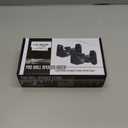 BS-218pro Universal Speaker Wall Mount for Small Speakers ,Vertical 120, Horizontal 180Adjustment,Hold up to 30lbs,Compatible with Bose, JBL, KEF, Klipsch, Sony & Others(2 Packs Black)