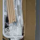 2 in 1 Baby Jumper & Swing, Baby Jumper for Indoor and Outdoor Use, Toddler Swing with Foldable Stand, Stable Bouncer JumperWhite