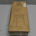 Folding Camping Table - Small Outdoor Table with Storage Bag - Adjustable Height 14.2'' & 18.9'', Portable Lightweight Aluminum Foldable Side Table for Picnic, BBQ, Beach & Tailgating