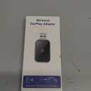 Wireless CarPlay Adapter 2026 Upgrade - Small Size, Fast Stable Connection, Plug-and-Play for iPhone iOS & Android Devices