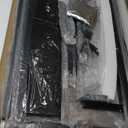 MUTUN Small Desk with Drawers, 31 Inch Computer Desk with Power Outlet & LED Light, Gaming Desk with Adjustable Monitor Stand & Pegboard, Modern PC Study Writing Table for Bedroom, Rustic Brown