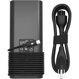 130W AC Adapter for Dell Laptop Charger USB C - Dell Computer Charger for XPS 15 17 9500 9520 9570 9575 9730 9530 Precision 5550 5560 5570 3560 3570 3571 2in1 Latitude 9410 9510 Type C Power Cord