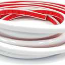 16.4Feet Tile Edge Trim, Flexible Wall Trim, Self-Adhesive Liner for Corner Decor, Peel and Stick Molding Trim Edging for Kitchen, Cabinet, Mirror Frame and Bathroom Backsplash