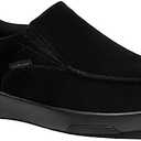 OrthoComfoot Men's Orthopedic Slip On Loafers Walking Shoes with Arch Support: Suede Leather Dress Slip-Ons Loafers for Plantar Fasciitis, Comfortable Non-Slip Shoes for Foot and Heel Pain Relief 42