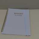 SUNEE Budget Planner - Monthly Budget Book with Expense Tracker Notebook, A4(8.5" x 11") Undated 12 Month Bill Organizer & Finance Planner to Manage Your Money, Account Book with Colorful Tab, Blue