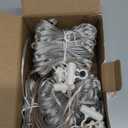 echosari Smart 600 LED Curtain Lights 20Ft x 10Ft Compatible with Alexa App Control DIY Fairy Lights, Dynamic for Backyard Home Wedding Party Decor - RGB Color Changing IC