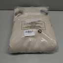 FMFUNCTEX 100% Blackout Taupe Curtains for Bedroom, Emboosed Textured Floral Curtains 84 Inches Long for Living Room, Thermal Insulated Curtain, Farmhouse Drapes Room Darkening Grommet 2 Panels