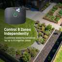 Orbit B-hyve XR Smart Sprinkler Timer - 8-Zone - WiFi-Enabled Indoor/Outdoor Irrigation Controller - App Control - Weatherproof Watering System - Multi Zone - Custom Programs - 57985