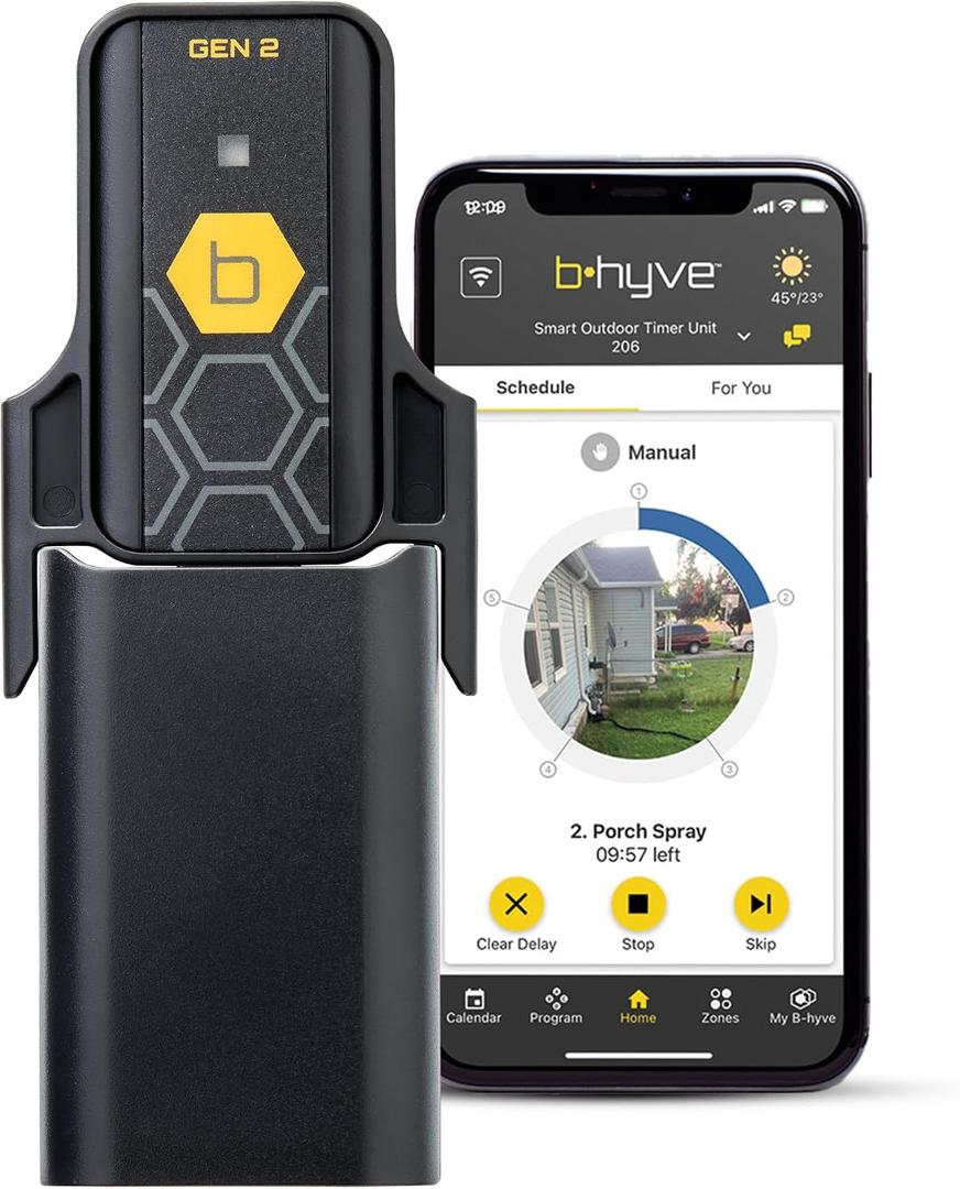 Orbit 21027 B-hyve Gen 2 Wi-Fi Hub, Gray