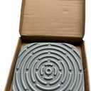 Skimzy Chicken Nesting Box Pads, 12 x 12 in Washable Reusable Nest Box Liners, 8-Pack, Breathable Drainage Design, Gray