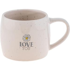 Karma Gifts Reese Ceramic Mug - 16-Ounce Coffee Cup - Cute Mugs for Women and Men - Bee
