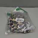 SweatyRocks Women's Leopard Print Bodysuit Long Sleeve Square Neck Leotard Fitted Rave Party Tee Tops (Medium, Multicolor)