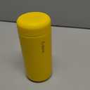 Exllena Small Water Bottle 10oz, Small Insulated Water Bottle for Hot&Cold Drinks, Water Bottle Purse with Carry Handle - 100% Leakproof Perfect for School, Travel (Yellow)