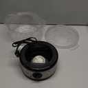 OVENTE 2-Tier Electric Food Steamer, 5 Quart Stainless Steel Stackable Steam Cooker with 400W Power, 60-Minute Timer & Auto Shut-Off, Dishwasher Safe, Healthy Vegetable & Seafood Steamer, Silver FS62S