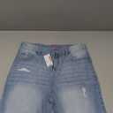 The Children's Place Girls' Distressed 2 pack Denim Midi Shorts, Size:M