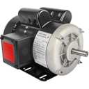 2 HP Electric Motor Farm Duty Single Phase Motor 3450RPM 56 Frame 5/8" Shaft 115/230V TEFC CW/CCW