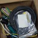 4-Pin Trailer Wiring Harness 56327 Fit for 2015-2024 Ford Transit 150, 250, 350, 350 HD Cargo & Passenger Wagon, Vehicle-Side 4 Flat T-Connector