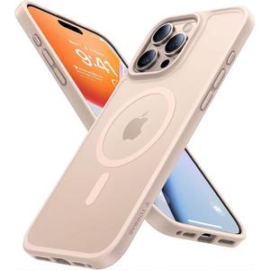 TORRAS Magnetic Slim-Fit for iPhone 17 Pro Max Max Case 17 Pro Max Phone Case Compatible with MagSafe, Light Anti-Scratch Matte Hard PC Bayer OriginFit