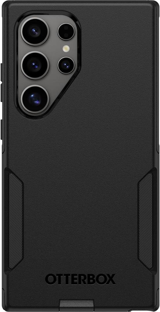 OtterBox Samsung Galaxy S24 Ultra Commuter Series Case - Black, Slim & Tough, Pocket-Friendly, with Port Protection