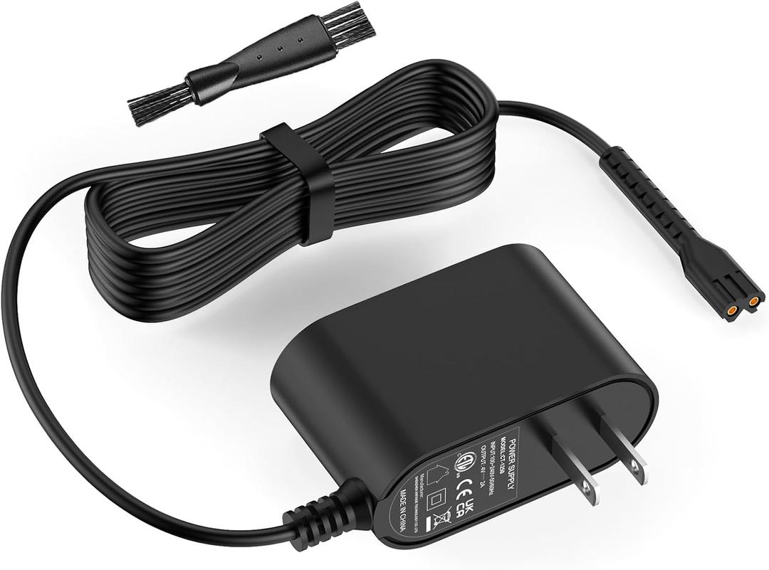 Replacement for Wahl Magic Clipper Cordless Charger, 4V Clipper Charger Compatible with Wahl 8164/8591/8148/8504, 5-Star Magic Clip Cordless Trimmer, 1919 100 Year Hair Clipper
