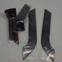 Voodonala for Silverado ABS Carbon Fiber Inner Door Handle Trim for 2014-2018 Chevy Silverado GMC Sierra Interior Accessories, 4pcs