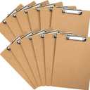 Clipboards, 12 Pack Clipboards for Classroom, A4 Standard Size 12.5 x 9 Inch with Low Profile Clip
