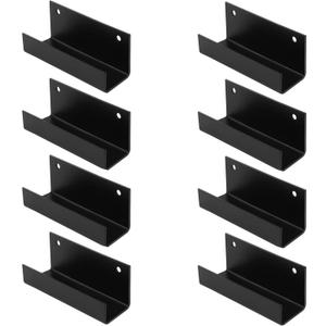 GBGS 8 Pcs Wall Bracket,1-1/4"Inner Width,U Shap Support Hanger for Tile, Panel