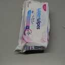 WaterWipes Sensitive Whole Body Cleansing Wipes, 99.9% Purified Water, XL Textured Wipes, Incontinence Care, Fragrance Free, 90 Count