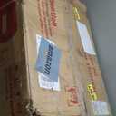 COMHOMA Big and Tall Office Chair, High Back Leather Gaming Chair with Footrest, Executive Ergonomic Office Chair with Pocket Spring Lumbar Support and with Outward Fixed Soft Armrests (Deep Black)