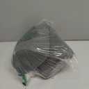 Half Moon Bolster Knee Pillow, Back Pain Relief Memory Foam Leg Pillow, Semi Roll Round Lumbar Leg Wedge for Side Sleepers - Reducing Head Neck Spine Hip Pressure - L (20.5" x 8" x 4.5", Grey)