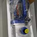 VIVOHOME 110V 1/2 HP 5 CFM Dual Stage Rotary Vane HVAC Air Vacuum Pump with Oil Bottle (blue)