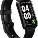 Fitness Smart Trackers with 24/7 Health Monitoring,Heart Rate Sleep Blood Oxygen Monitor/Calorie Steps Counter Pedometer Activity Tracker/Smart Notifications for Men Women