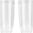 Replacement Cup for Nutribullet Replacement Parts 32oz for Nutri Bullet 600W and 900W, Pack of 2