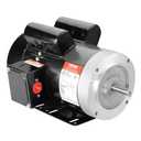 VEVOR 2HP Electric Motor 1725 RPM, AC 115V/230V, 56C Frame, Air Compressor Motor Single Phase, 5/8" Keyed Shaft, CW/CCW Rotation for Agricultural Machinery and General Equipment