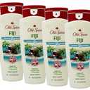 Old Spice Body Wash for Men, Fresher Fiji Scent, Fresher Collection, 16 Fluid Ounce (Pack of 4)