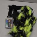 JaGely 2 Pcs Halloween Costumes for Dog Giant Spider Headband Costume Set Adjustable Halloween Costume Accessories for Medium and Large Dogs Cute Pet Headwear for Parties Pets Cosplay(Green)